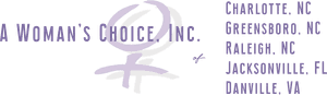 A Woman's Choice of Raleigh logo